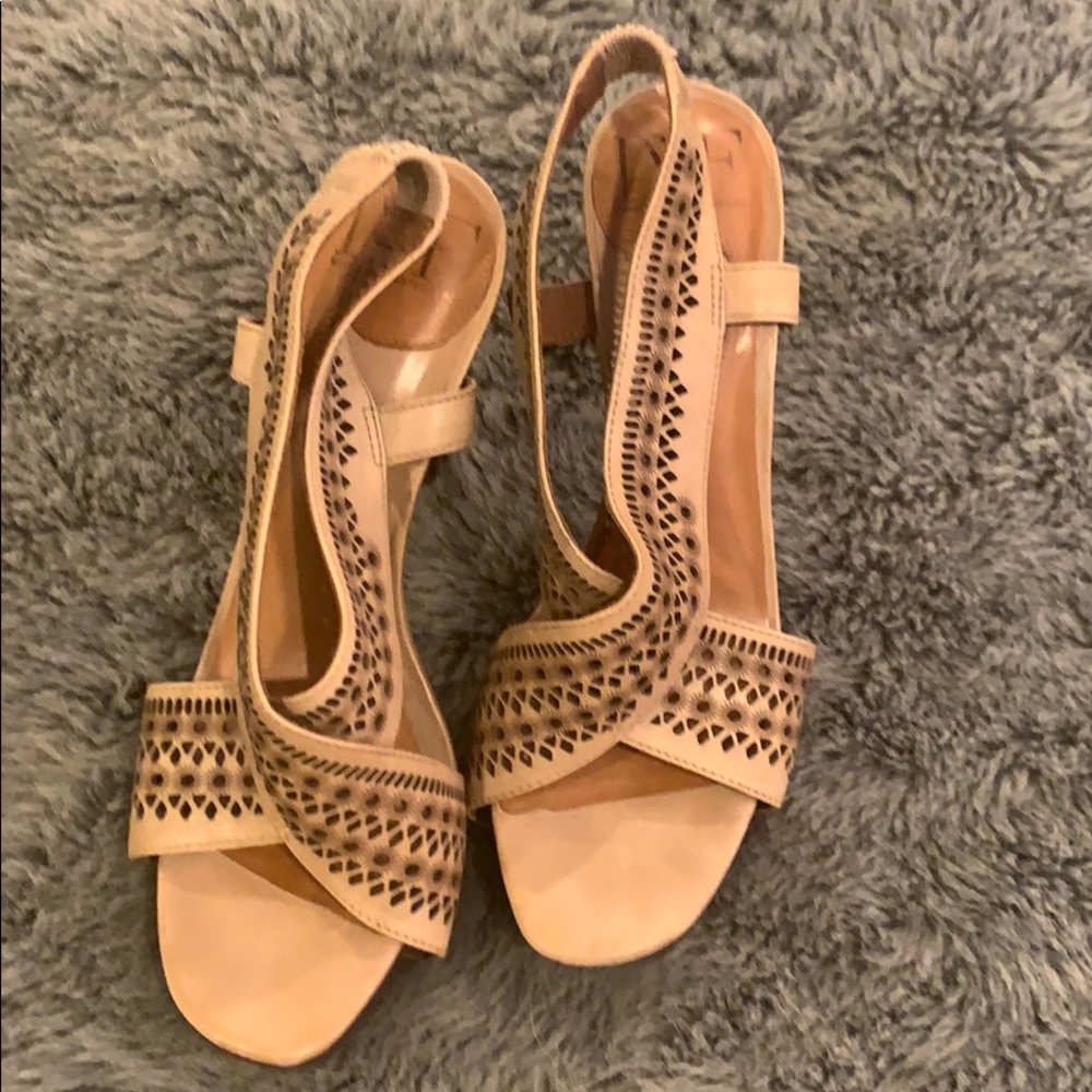 Diane von Furstenburg Platform Sandals